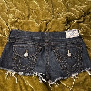 True religion Jean shorts